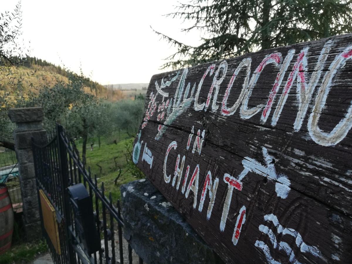 Agriturismo "Crocino In Chianti" Джайоле ин Кианти Екстериор снимка
